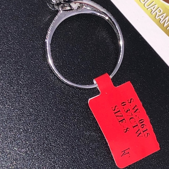 Real diamond designer head turner ring NOT CZ SALE - Picture 5 of 11